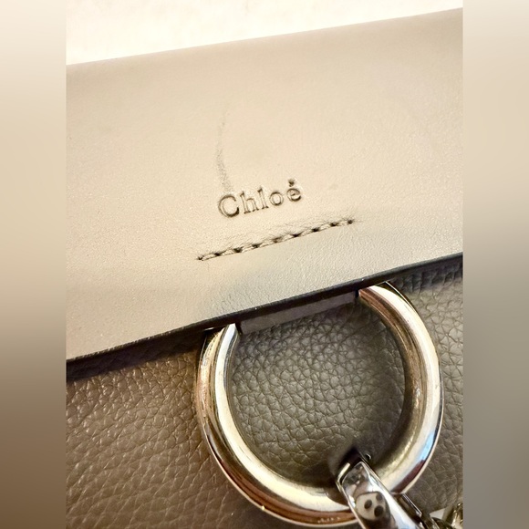 Chloe Mini Faye Leather Crossbody Bag - Picture 3 of 6